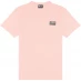 Diesel Diesel Patch Logo T-Shirt Mens Pink 39Q