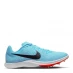 Nike Zoom Rival Distance Track and Field Distance Spikes Blue/Crimson