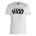 Женские шорты Star Wars Star Wars Graphic Typography T-Shirt White