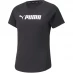 Puma Fit Logo T-Shirt Womens Puma Black