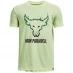 Детская футболка Under Armour Project Rock Brahman T-Shirt Junior Boys Green/Black