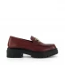 Dune London Gallagher Loafers Burgundy 502
