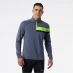 Мужская футболка с длинным рукавом New Balance Accelerate quarter Zip Men's Running Top Hi Lite