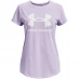 Детская футболка Under Armour Live Sportstyle Graphic Short Sleeve T Shirt Girls Nebula Purple