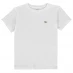 Lacoste Basic Logo T Shirt White 001