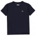 Lacoste Basic Logo T Shirt Navy 166