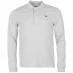 Мужской свитер Lacoste Sleeve Polo Shirt Grey Marl CCA
