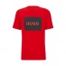 Hugo Dulive Box Logo T Shirt OpenPink 694