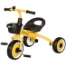 HOMCOM AIYAPLAY Kids Trike with Adjustable Seat 2-5 Years Yellow