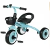 HOMCOM AIYAPLAY Kids Trike with Adjustable Seat 2-5 Years Blue