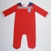 FA England Retro Baby Grow 1982 Red