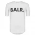 BALR Logo Short Sleeved T Shirt White