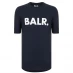 BALR Logo Short Sleeved T Shirt Navy
