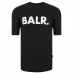 BALR Logo Short Sleeved T Shirt Black/White