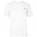 Lacoste Logo T Shirt White 001