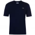 Lacoste Logo T Shirt Navy 166