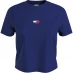 Tommy Jeans Centre Badge T Shirt TWLGHT NAVY C87