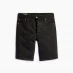 Levis 501 Hemmed Shorts Black Accord