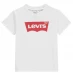 Levis 1st Batwing Logo T Shirt White 001