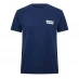 Levis Varsity Circle T-Shirt Navy BW