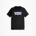 Levis Varsity Circle T-Shirt Black Big BW