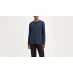 Мужская футболка с длинным рукавом Levis Long Sleeve Organic Home T-Shirt Dress Blues