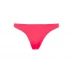 Tommy Hilfiger High Leg Cheeky Bikini Hyper Pink