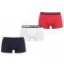 Мужские трусы Tommy Hilfiger 3 Pack Side Boxers Navy/Red/White