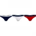 Жіноча білизна Tommy Hilfiger Tommy Bodywear 3 Pack Thong Briefs Womens Navy/Wht/Red