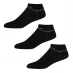 DKNY DKNY Trainer Liner Socks 3 Pack Black