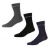 DKNY DKNY Trainer Liner Socks 3 Pack Blk/Gry/Nvy