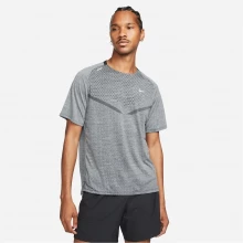 Мужская футболка с коротким рукавом Nike Dri-fit Techknit Short Sleeve Running T Shirt Mens