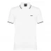 BOSS Paddy Polo Shirt White 100