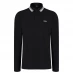 Мужской свитер Boss Plisy Long Sleeve Polo Shirt Black 002