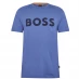 Boss Thinking 1 Logo T Shirt Open Blue 489