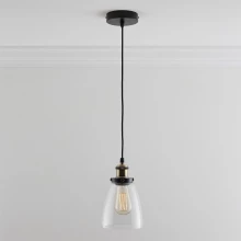 Женская сумка Other Eve One Light Hanging Clear Glass Ceiling Pendant