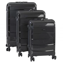 Чемодан на колесах Linea Turin Hard Suitcase, Travel Luggage, PP Suitcase (22inch Cabin Friendly)