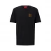 Hugo Hugo Daiman T-Shirt Mens Black 001