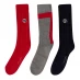 Шкарпетки Ted Baker Gift Box Crew Socks 3 Pack Red Multi