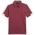 Ted Baker Ted Baker Abloom Zip Polo Shirt Mens Maroon