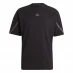 adidas Gameday T-Shirt Mens Black