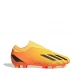 adidas X .3 Firm Ground Football Boots Child Boys Orange/Black