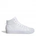 Чоловічі кросівки adidas Bravada 2.0 Lifestyle Skateboarding Canvas Mid-Cut Shoes Mens Triple White