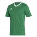 Мужская футболка с коротким рукавом adidas Entrada 22 Short Sleeve Jersey Top Mens Green/White