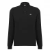 Мужской свитер CP COMPANY Long Sleeve Polo Shirt Black 999