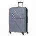 Чемодан на колесах American Tourister American Upland Jet Driver Hard Suitcase Grey