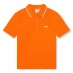 Boss Small Logo Polo Shirt Pumpkin 401
