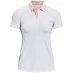 Under Armour Iso-Chill Polo Shirt Womens White