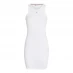 Tommy Jeans Tommy Jeans Essential Rib Tank Bodycon Dress White
