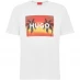 Hugo Hugo Dulive T-Shirts Mens White 100